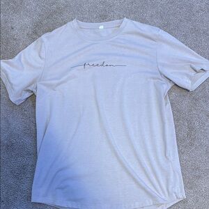 Beige Men's T-Shirt